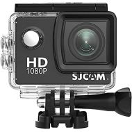 [아마존베스트]SJCAM SJ-4000 German Version Waterproof Sports Action Camera 5.08 cm (2 Inches) FHD 1080p 30m 12MP 16 Accessories Black