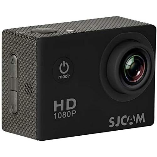  [아마존베스트]SJCAM SJ-4000 German Version Waterproof Sports Action Camera 5.08 cm (2 Inches) FHD 1080p 30m 12MP 16 Accessories Black