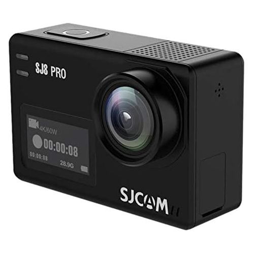  [아마존베스트]SJCAM SJ8 Pro Digital Action Camera with Touchscreen 60fps 4K Ultra Full HD EIS Stabilised Raw Image 1200mAh High Capacity Battery 5G WiFi Sports Cam (E-Commerce Packaging)