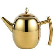 SJQ-coffee pot 304 Stainless Steel Coffee pot With Filter French Pressure pot Teapot 35.1 Ounces
