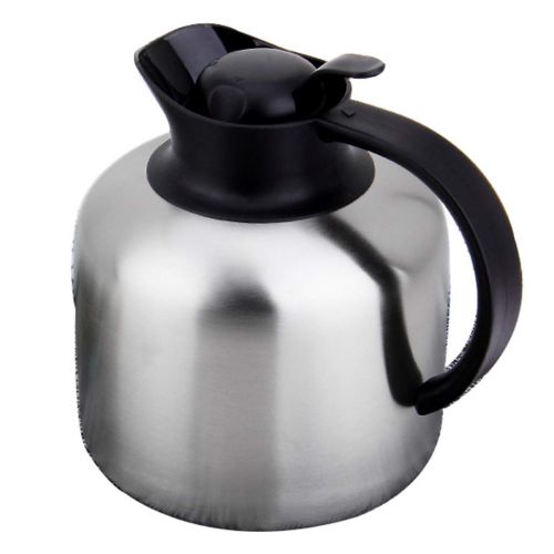  SJQ-coffee pot 304 Stainless Steel Coffee pot Double Vacuum Anti-Skid Base for hot and Cold to Keep for Home 63.3 Ounces