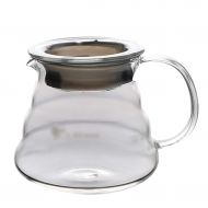 SJQ-coffee pot Hand-Washed Coffee pot Thickened Glass Insulated Handle for tea Set Kitchen Supplies