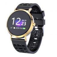 SJUAN Fitness Tracker Activity Tracker Watch Heart Rate Monitor Waterproof Incoming Call Bluetooth Pedometer Sports Bracelet,Gold