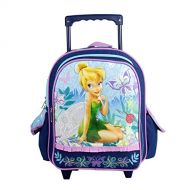 SK Gifts and Toys Tinkerbell Navy Blue Toddler Wheeled Backpack Rolling Travel Bag