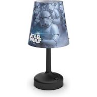 SK Handelsgruppe Philips Star Wars Stormtroopers Portable LED Bedside and Table Lamp, Integrated LED, Battery Operated - Black