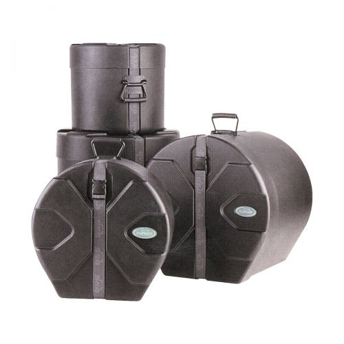  SKB},description:The Roto-Molded, D-shaped design of these SKB drum cases features molded-in feet for positioning and stability. Stackable, lined cases treat your sound investment