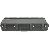 SKB Cases 3i-3614-TKBD iSeries 49-Note Keyboard Case, Waterproof Injection Molded Shell, 14 Total Hook-and-loop Pads in 4 Different Sizes, Pull Handle and Wheels for Easy Towing