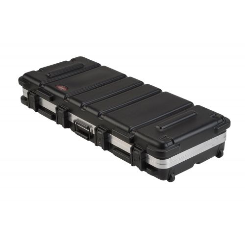  SKB ATA 61-Note Keyboard Case with Wheels, TSA Locking, Trigger Latch