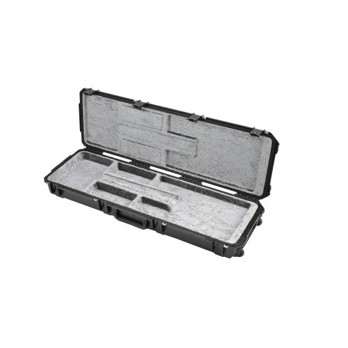  SKB Injection Molded Electric Bass Case, Open Interior, TSA Latches, with Wheels (3i-5014-OP)