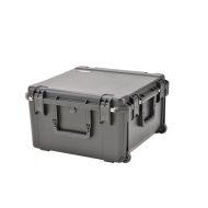 SKB Injection Molded Water-Tight Case 22 x 22 x 12 Inches with Wheels (3I-2222-12BE)