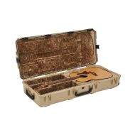 SKB Injection Molded Acoustic Guitar Case-TSA Latches, with Wheels-TAN (3i-4217-18-T)