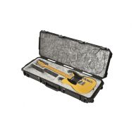 SKB Injection molded Strat/TeleFlight Case - TSA Latches, w/wheels