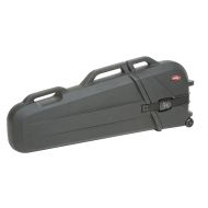 SKB ATA Rated, Electric Bass Safe with Wheels (Hard Clamshell Design for Use with GigBag)