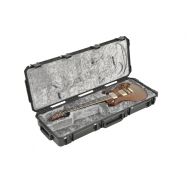 SKB Injection Molded Guitar Case, PRS Shaped Interior, TSA Latches with Wheels (3i-4214-PRS)