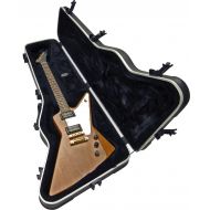 SKB Hardshell - TSA Latch, Over-Molded Handle for Gibson Explorer and Firebird guitars