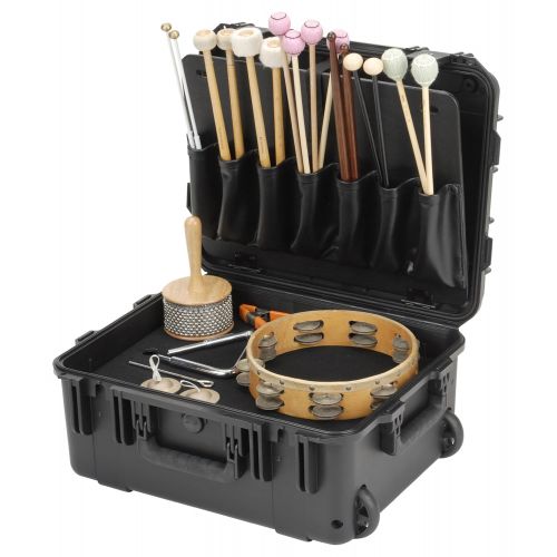  SKB Percussion and mallet Case with Mallet Holsters and Trap Table