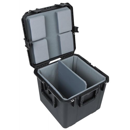  SKB iSeries 1717-16 Waterproof Utility Mulitple Snare Drum Case (padded liner) Mixer Accessory (3i-1717-16LT)