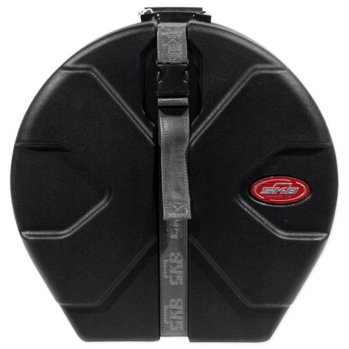  SKB 1SKB-D6514 Roto-molded 6.5 x 14 Padded Snare Drum Case+Bluetooth EarBuds