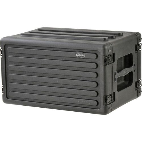  SKB 6U Roto Shallow Rack Case with Steel Rails