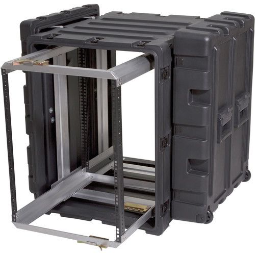  SKB 3RR-14U24-25B 14U Removable Shock Rack and Transport Case (24