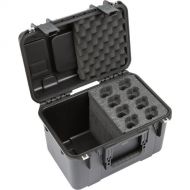 SKB iSeries Waterproof Case for 8 Mics and Cables