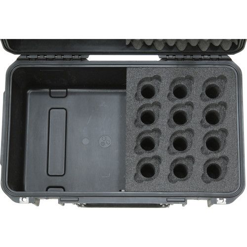  SKB iSeries Waterproof Case for 12 Mics and Cables