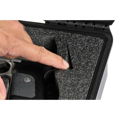  SKB iSeries 1006 Pistol Case with Customizable Foam (Black)