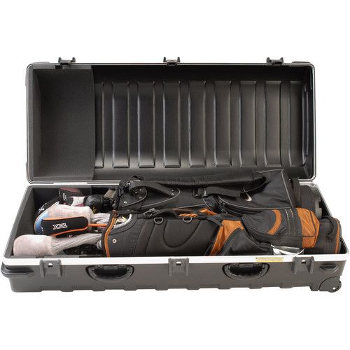  SKB Double ATA Golf Travel Case (Black, Wheeled)