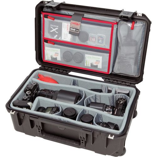  SKB iSeries 2011-7 Case with Think Tank Photo Dividers &?Lid Organizer (Black)