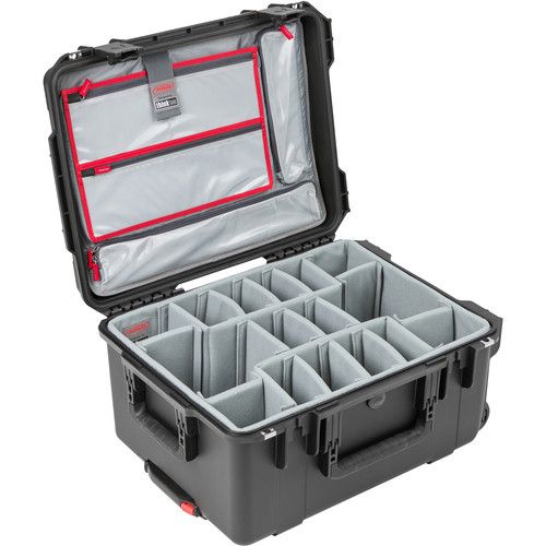  SKB iSeries 2015-10 Case with Think Tank Photo Dividers &?Lid Organizer (Black)