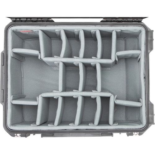  SKB iSeries 2015-10 Case with Think Tank Photo Dividers &?Lid Organizer (Black)