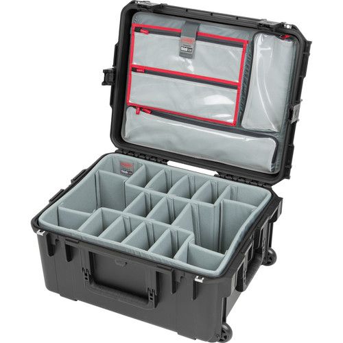  SKB iSeries 2217-10 Case with Think Tank Photo Dividers &?Lid Organizer (Black)