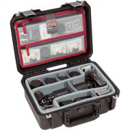 SKB iSeries 1510-6 Case with Think Tank Photo Dividers &?Lid Organizer (Black)