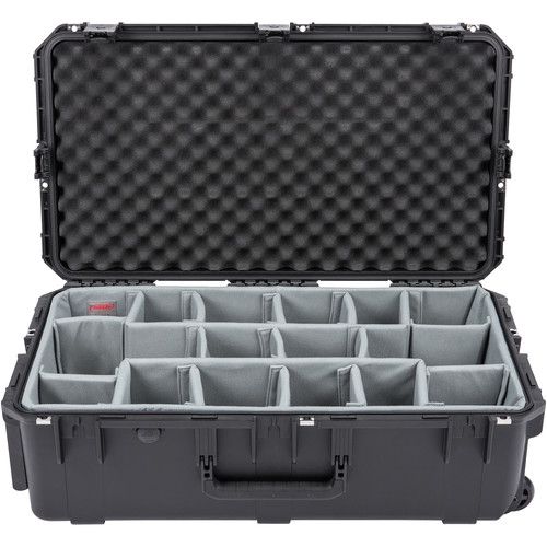  SKB iSeries 3016-10 Case with Think Tank Photo Dividers &?Lid Foam (Black)