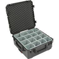 SKB 2424-10 Wheeled Case with Think Tank Designed Dividers (Black)