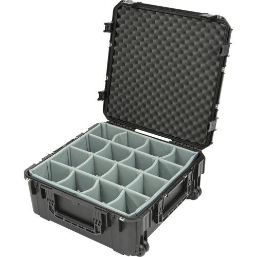  SKB 2424-10 Wheeled Case with Think Tank Designed Dividers (Black)