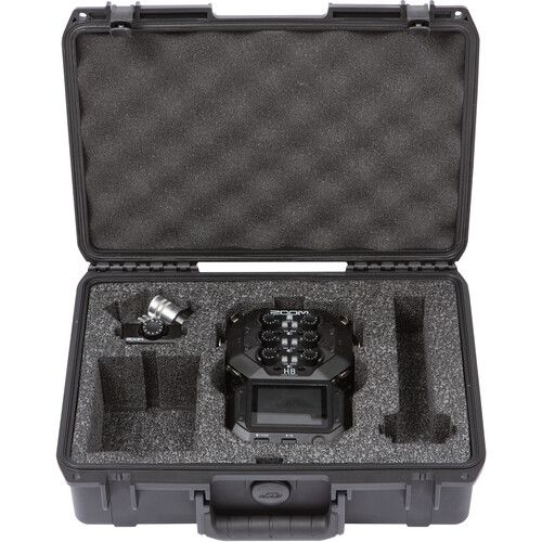  SKB iSeries Injection-Molded Case for Zoom H8 Recorders