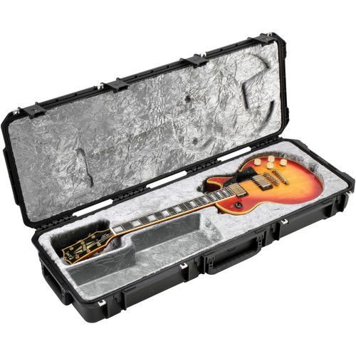  SKB iSeries Waterproof Flight Case for Gibson Les Paul Guitar