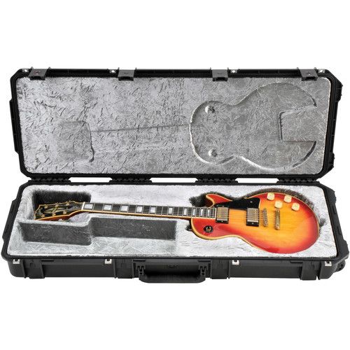  SKB iSeries Waterproof Flight Case for Gibson Les Paul Guitar