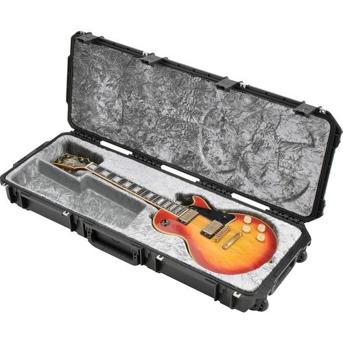  SKB iSeries Waterproof Flight Case for Gibson Les Paul Guitar