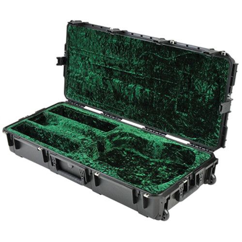  SKB iSeries Waterproof Acoustic Guitar Case with Wheels (Black)