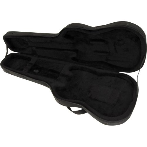  [아마존베스트]SKB Strat/Tele Shaped Electric Guitar Soft case with EPS foam interior/Nylon exterior, back straps