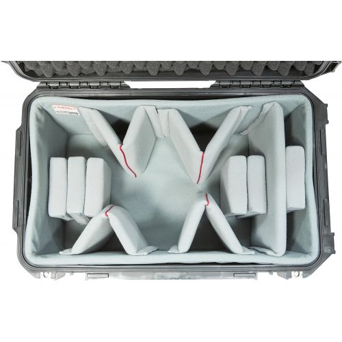  SKB Cases iSeries Storage Organizer iSeries 3i-2213-12 Think Tank Designed Padded Divider Set, Gray (5DV-2213-TT)