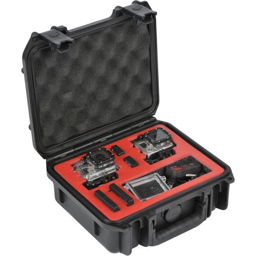  SKB Cases 3I-0907-4GP2 iSeries Double GoPro Camera Case (Black)