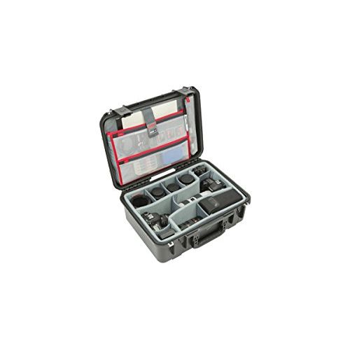  SKB Cases 3i-1813-7DL iSeries Professional Camera Case, Black/Gray