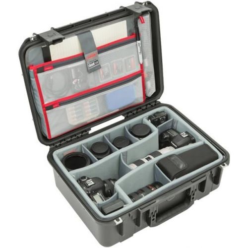  SKB Cases 3i-1813-7DL iSeries Professional Camera Case, Black/Gray