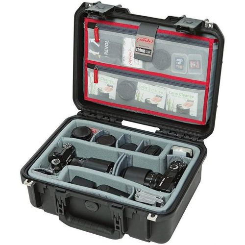  SKB Cases iSeries 1510-6 Camera Case with Think Tank Dividers & Lid Organizer