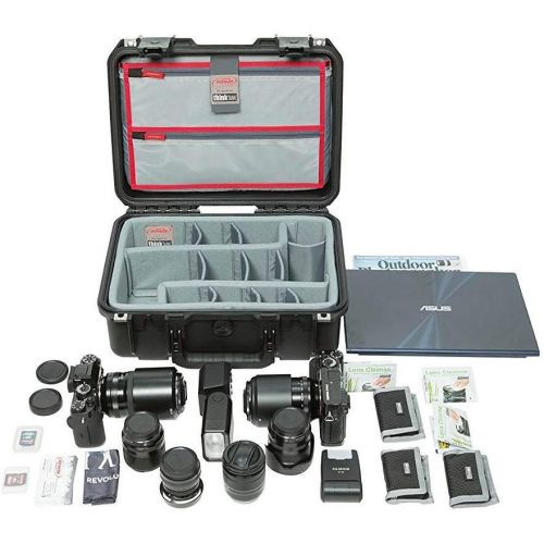  SKB Cases iSeries 1510-6 Camera Case with Think Tank Dividers & Lid Organizer