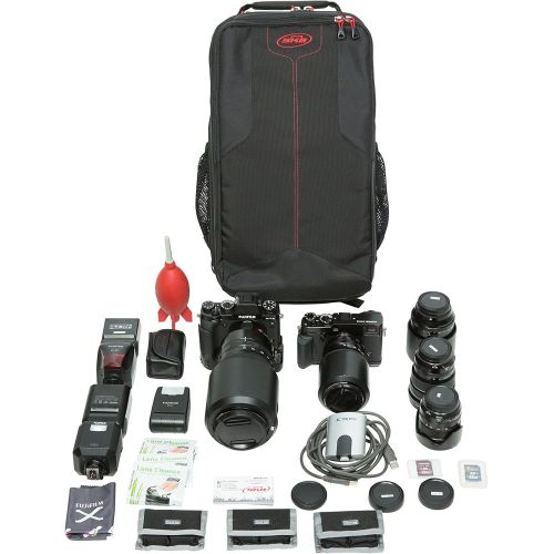  SKB Cases iSeries 3i-2011-7 Case with Think Tank Designed Photo Back Pack, Black (3i-2011-7BP)