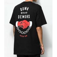 SKETCHY TANK Sketchy Tank Redrum Down With My Demons Black T-Shirt
